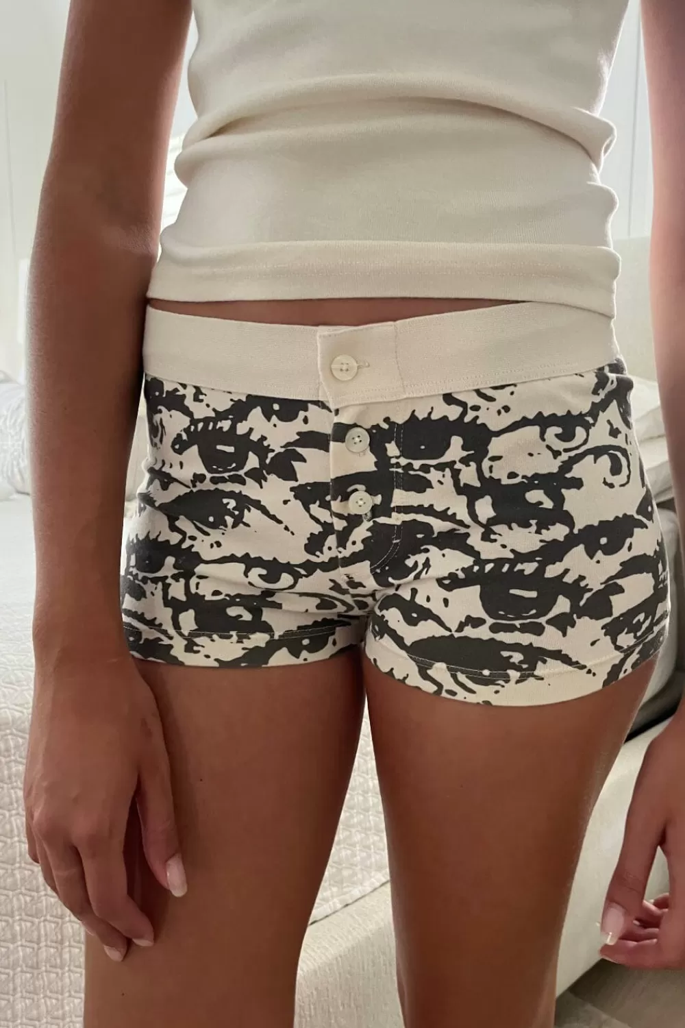 Brandy Melville Boy Short Eye Underwear