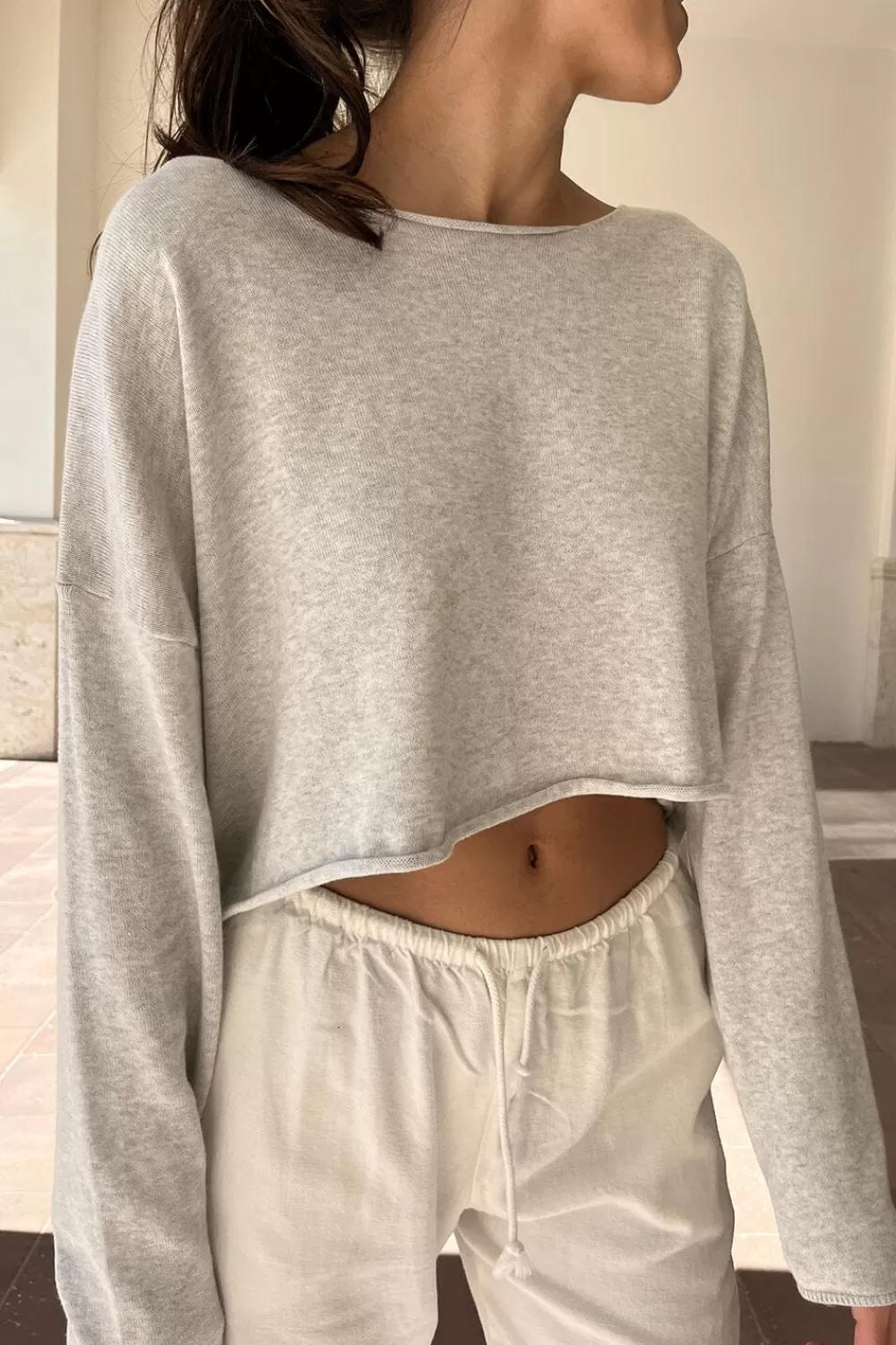 Brandy Melville Cameron Cropped Sweater