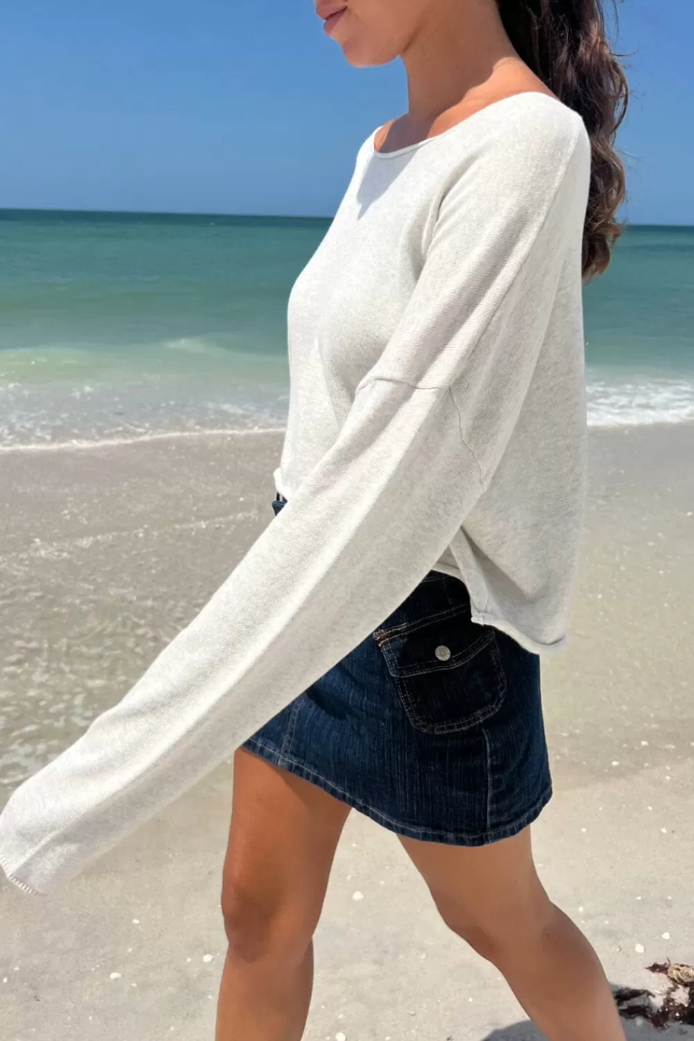 Brandy Melville Cameron Cropped Sweater