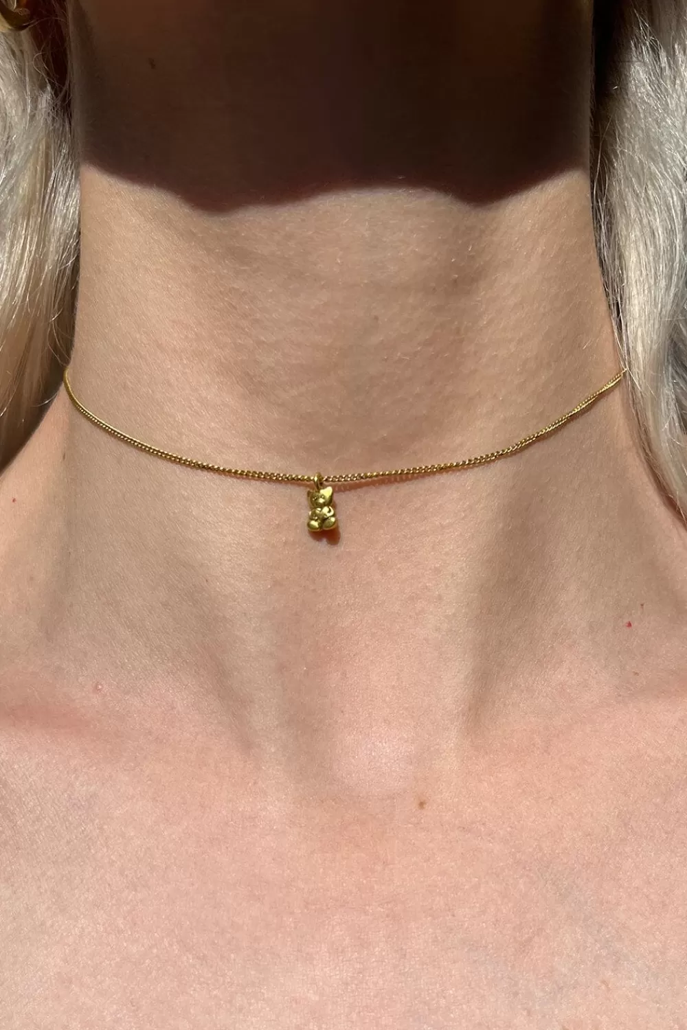 Brandy Melville Teddy Bear Charm Choker