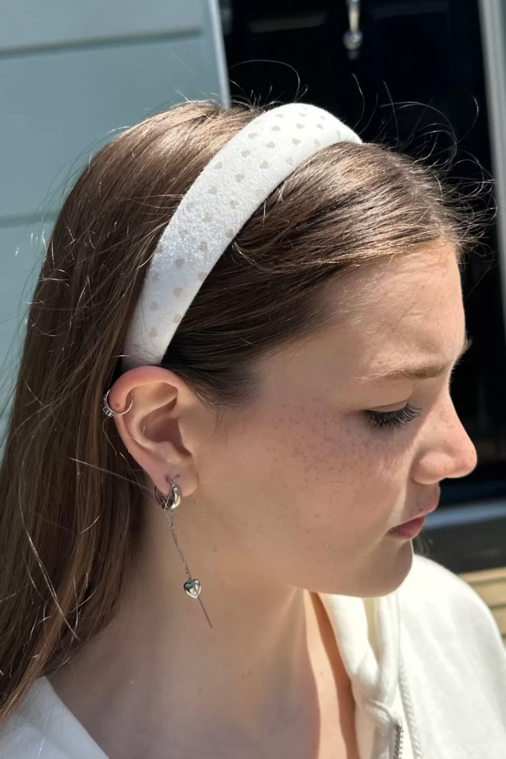 Brandy Melville Heart Headband