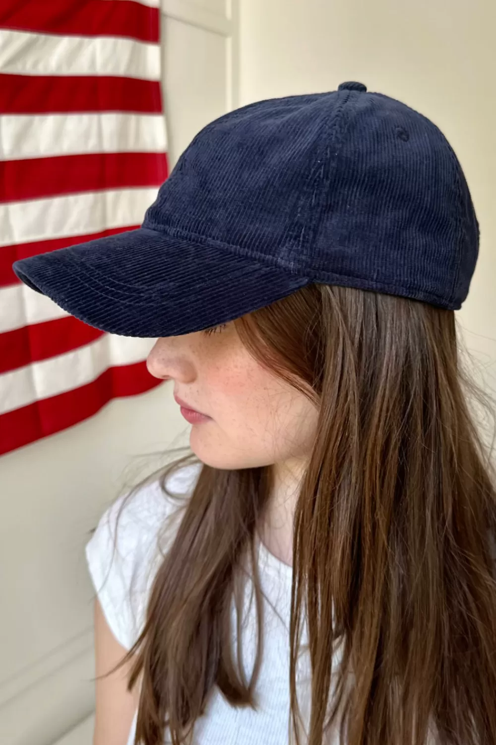 Brandy Melville Katherine Corduroy Cap