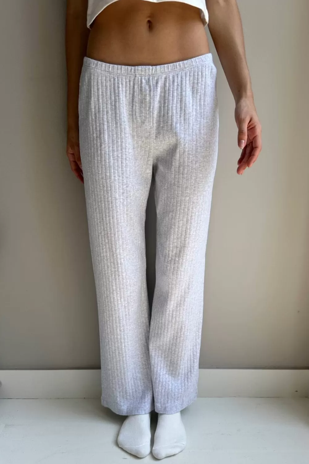 Brandy Melville Keira Eyelet Sweatpants