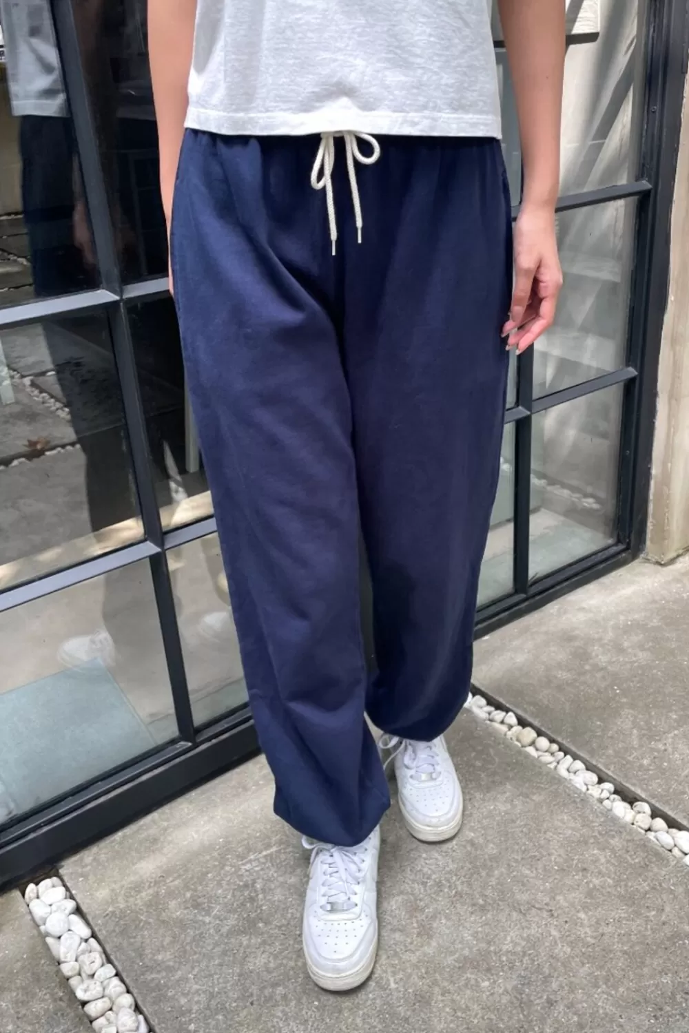 Brandy Melville Rosa Tie Sweatpants