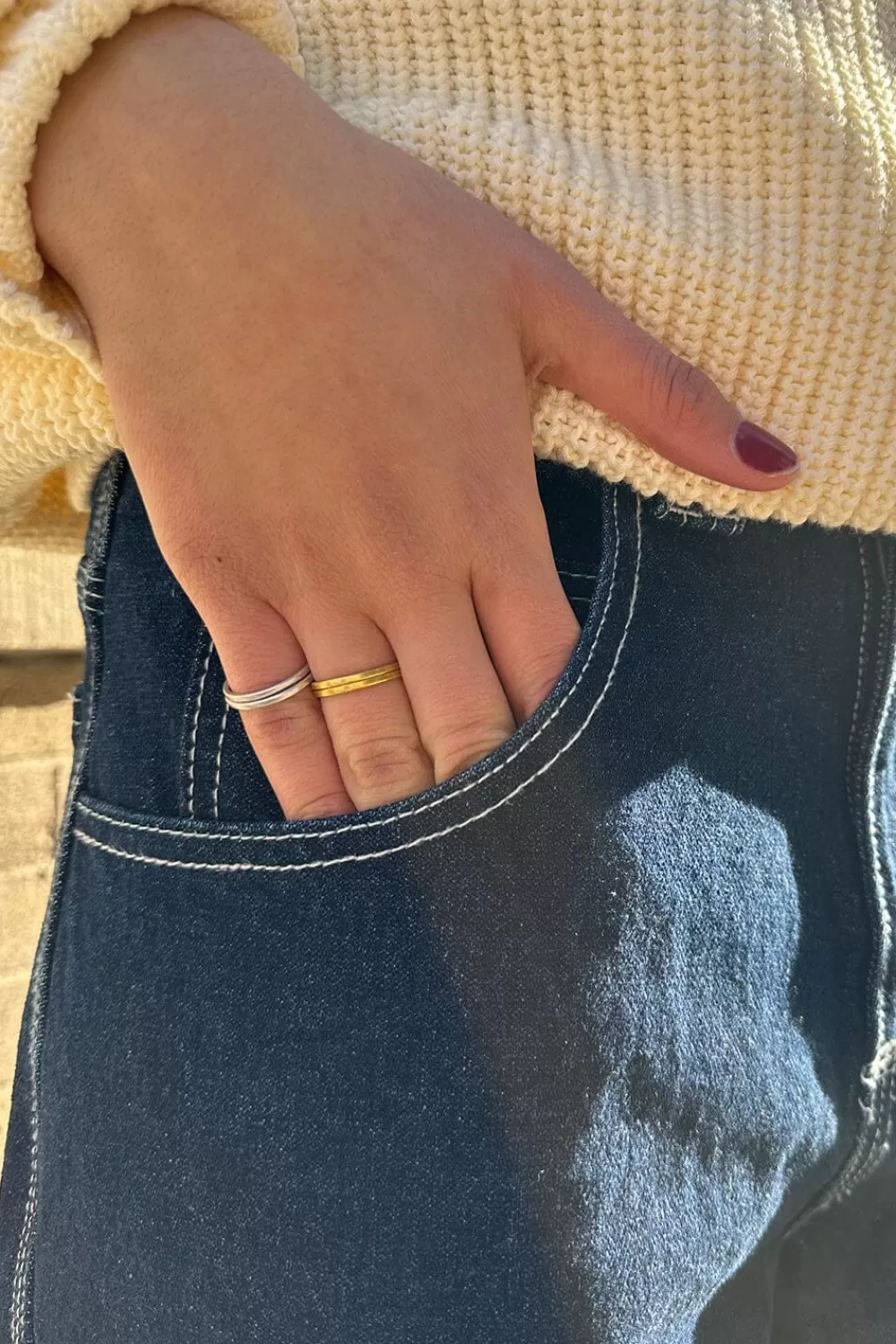 Brandy Melville Stackable Ring Set