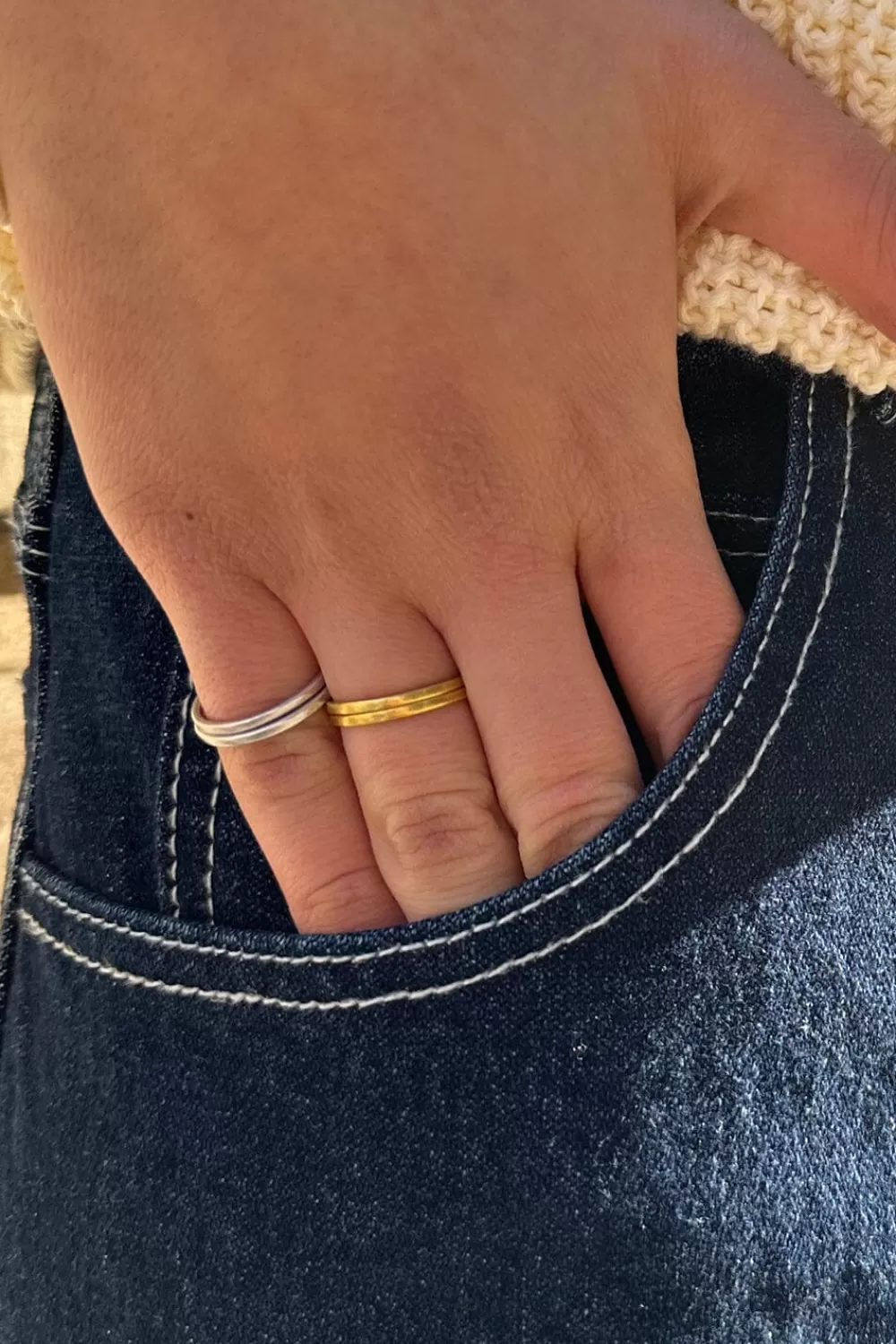 Brandy Melville Stackable Ring Set