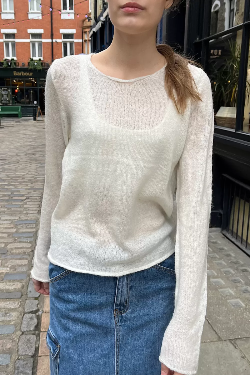 Brandy Melville Stella Mohair Sweater