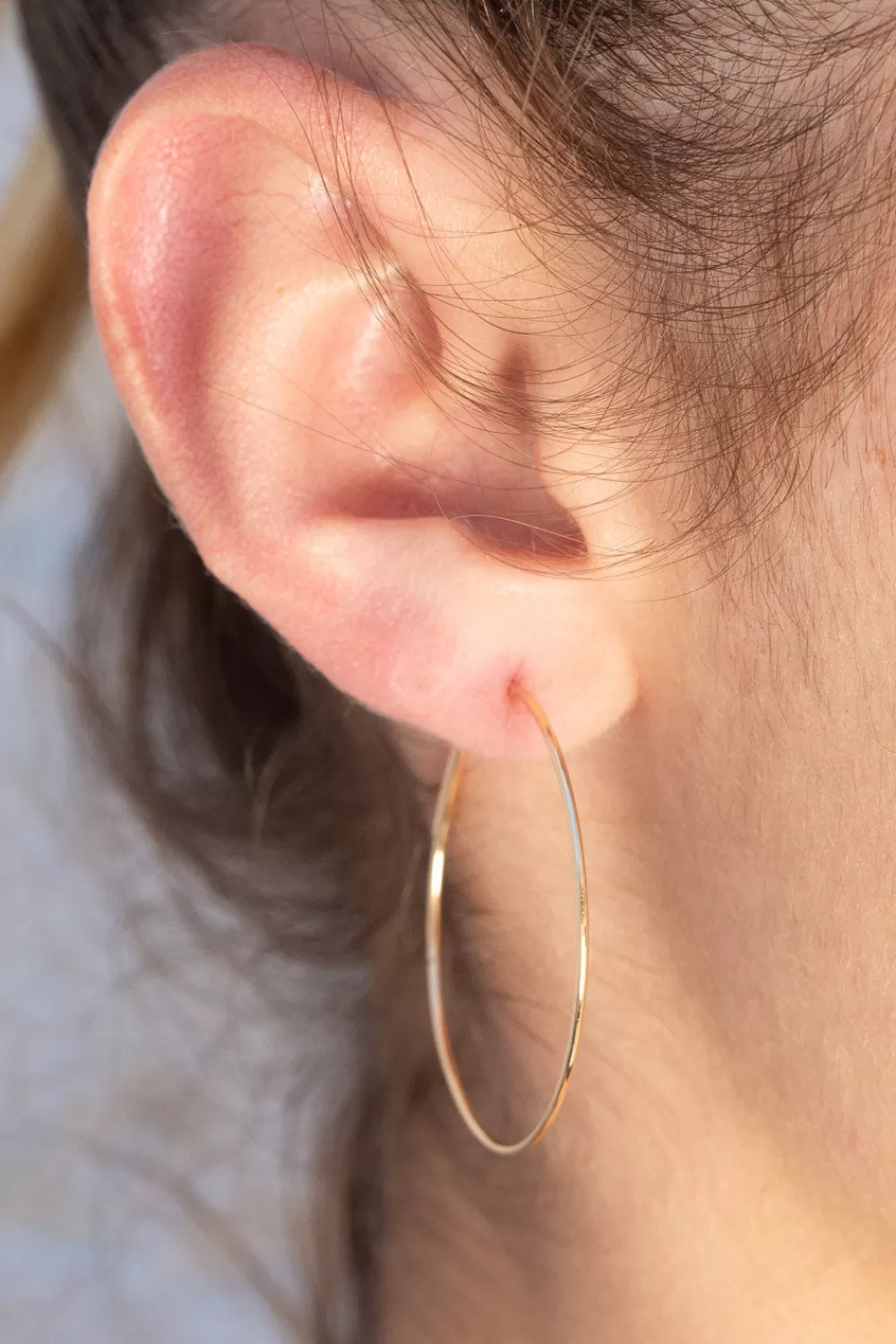 Brandy Melville Thin Hoop Earrings